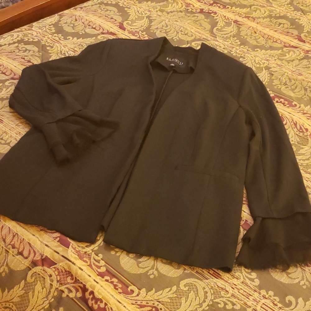 Eloquii Black Blazer